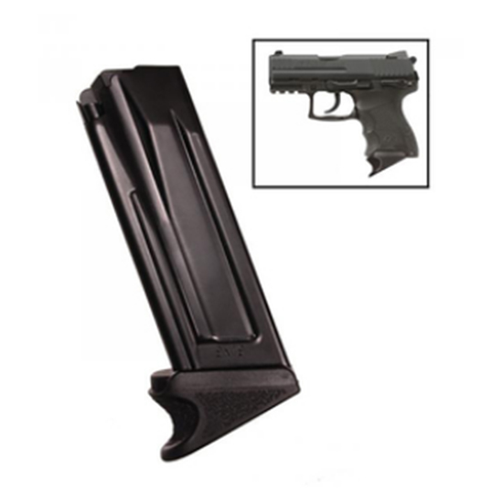 HK MAG VP9SK P30SK 9MM EXTENDED FLOORPLATE 10RD - Magazines